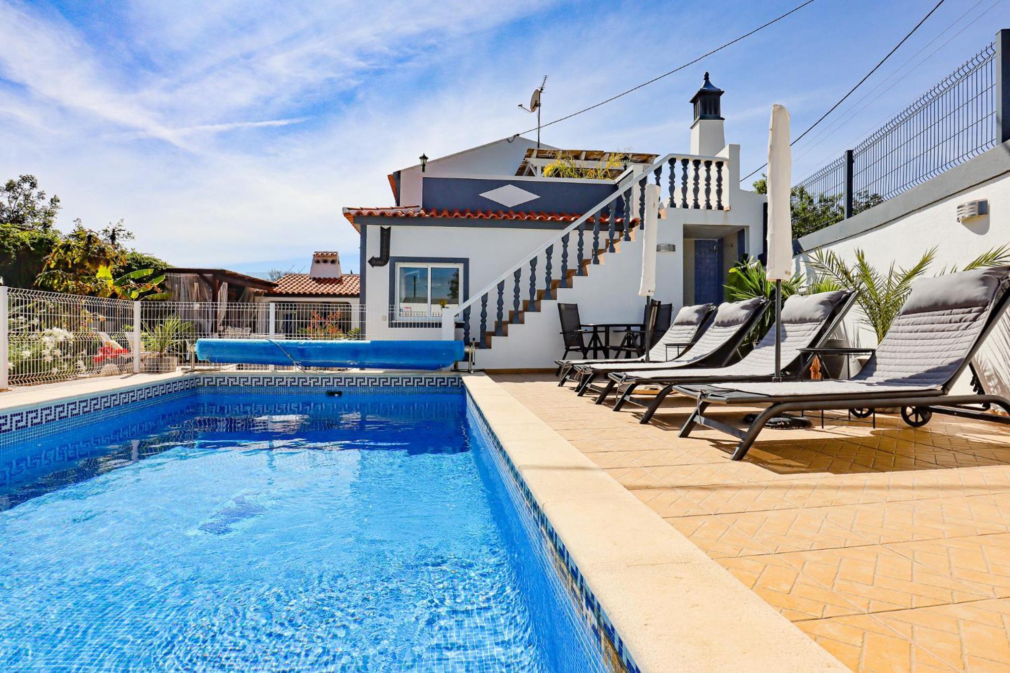 Vila Da Encosta - Private - Heated Swimming Pool - By Bedzy 알부페이라 외부 사진